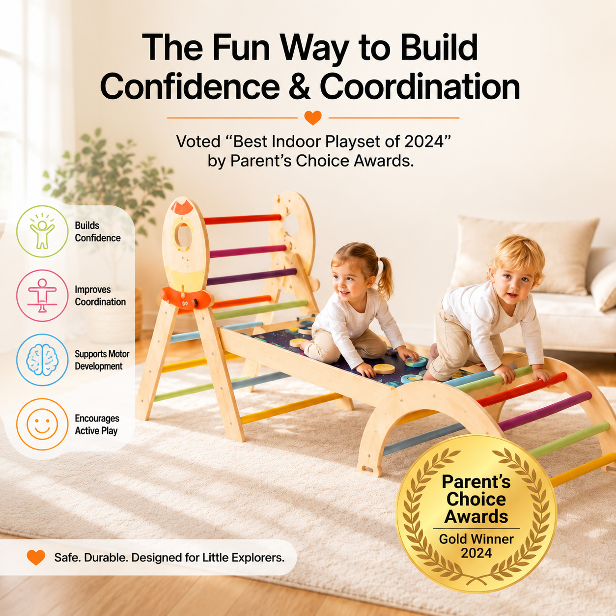 7-in-1 Montessori Climbing Set