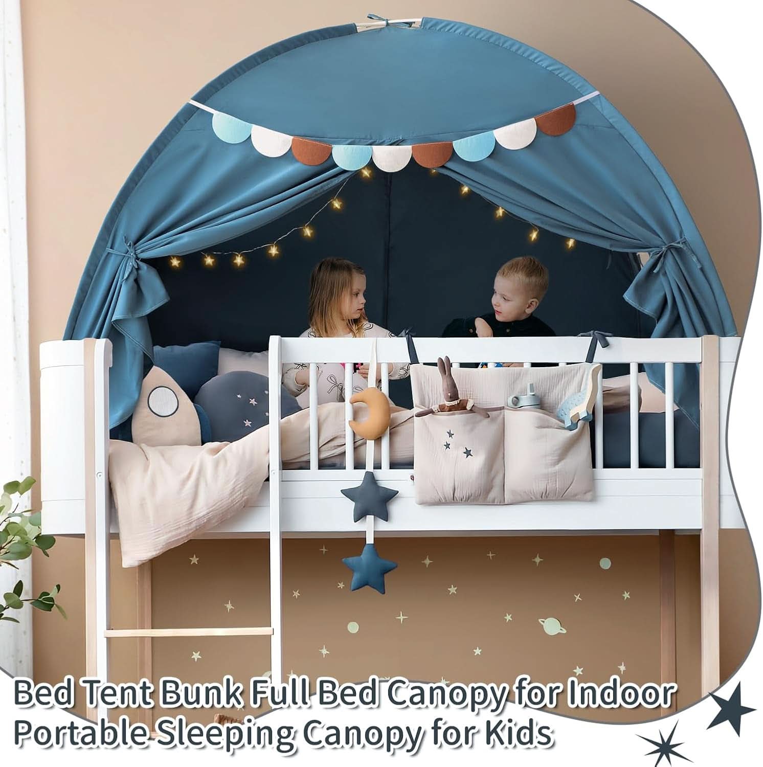 Fullsize Bedroom Canopy Playroom Privacy Tent Deluxe-2