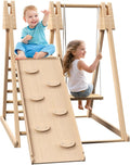 4-in-1 Wooden Jungle Gym