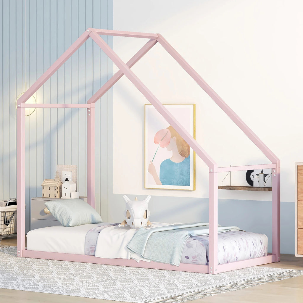 DreamHaus Metal Montessori Bed