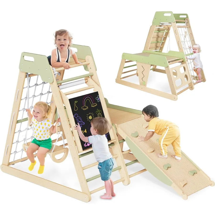 12-in-1 Indoor Jungle Gym for Toddlers