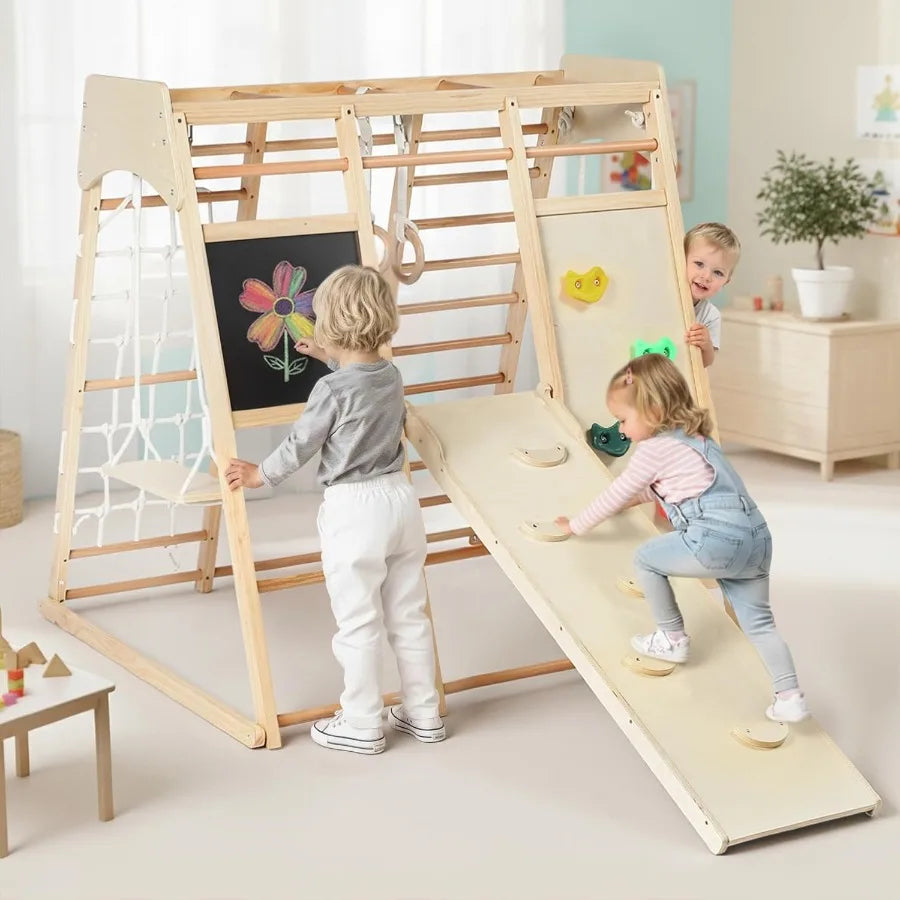 AdventurePark 7-in-1 Montessori Jungle Gym