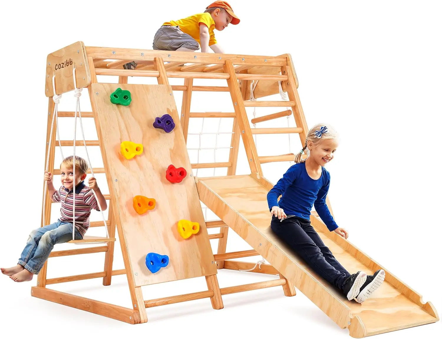 AdventurePark 7-in-1 Montessori Jungle Gym