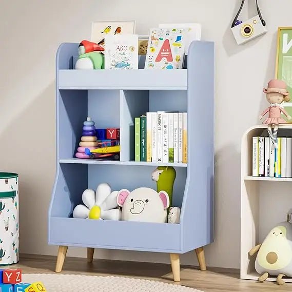 Arlopu 3-Tier Kids Bookshelf