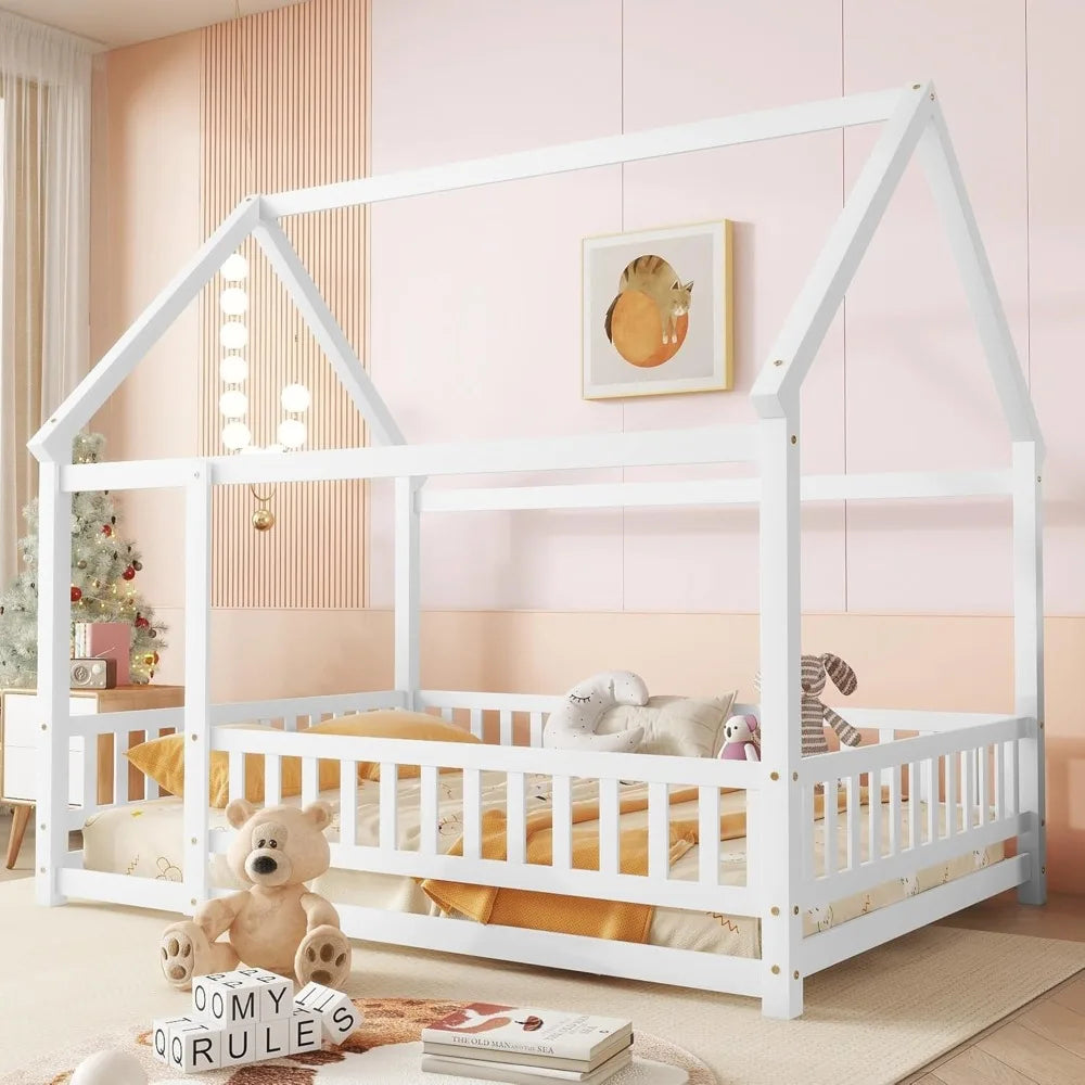 LittleHaven Montessori House Bed