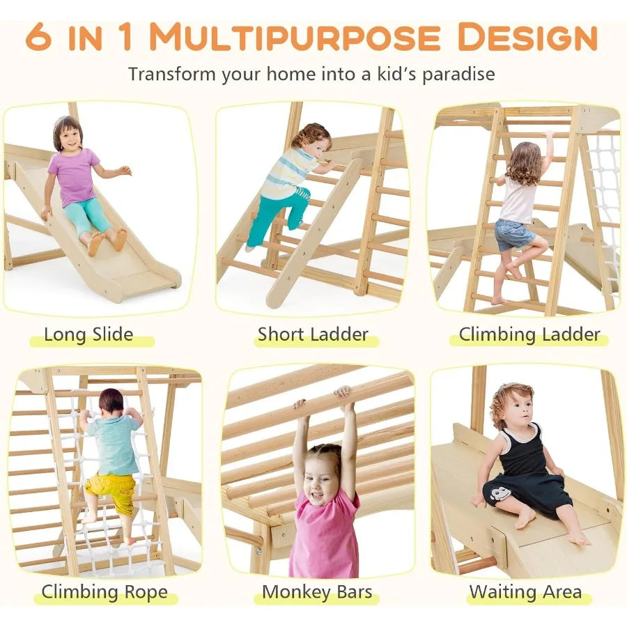 Indoor Jungle Gym Large 6-in-1