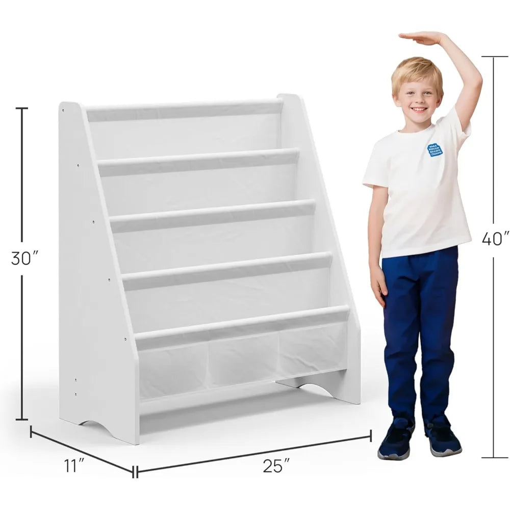 SEIRIONE Sturdy Kids Bookshelf