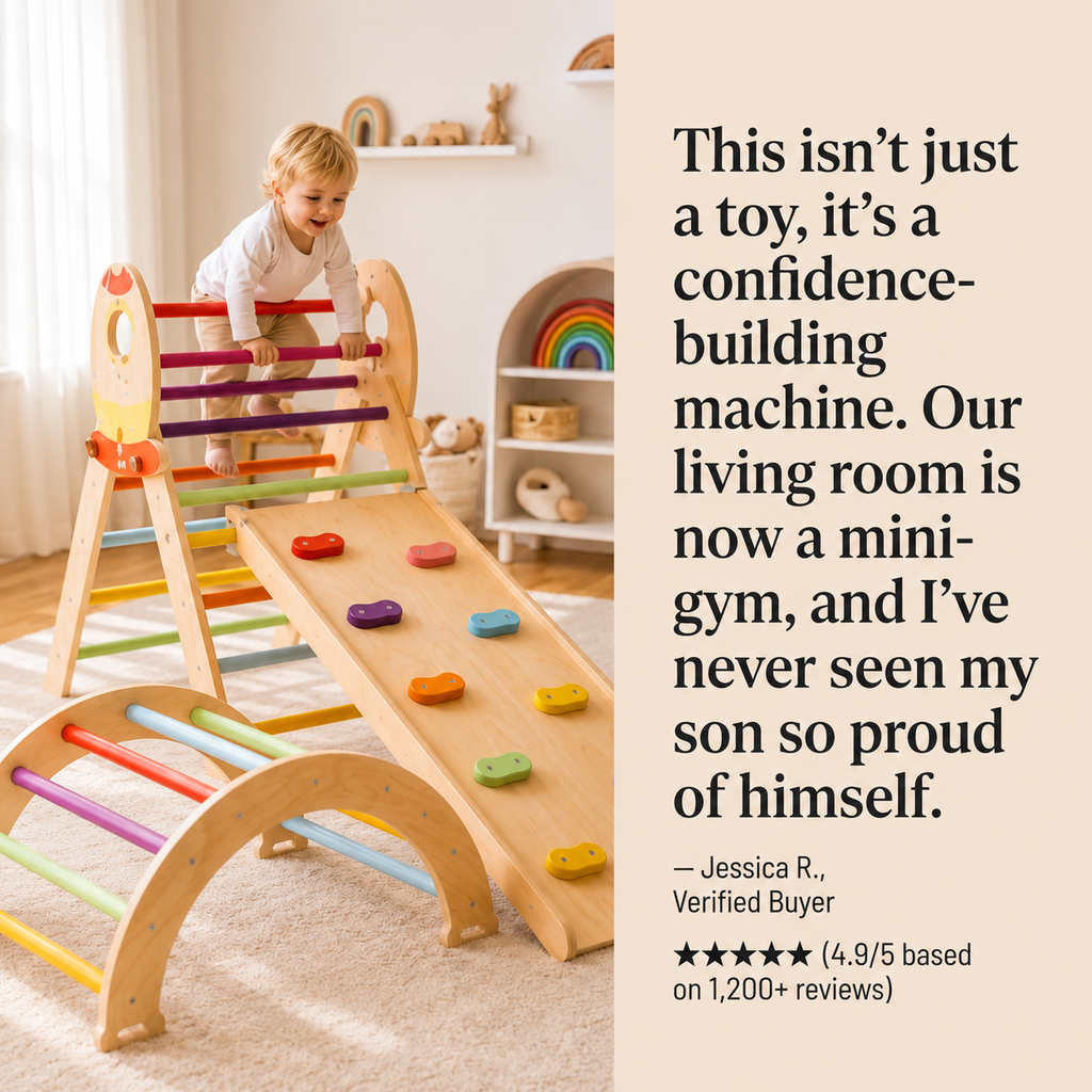 7-in-1 Montessori Climbing Set