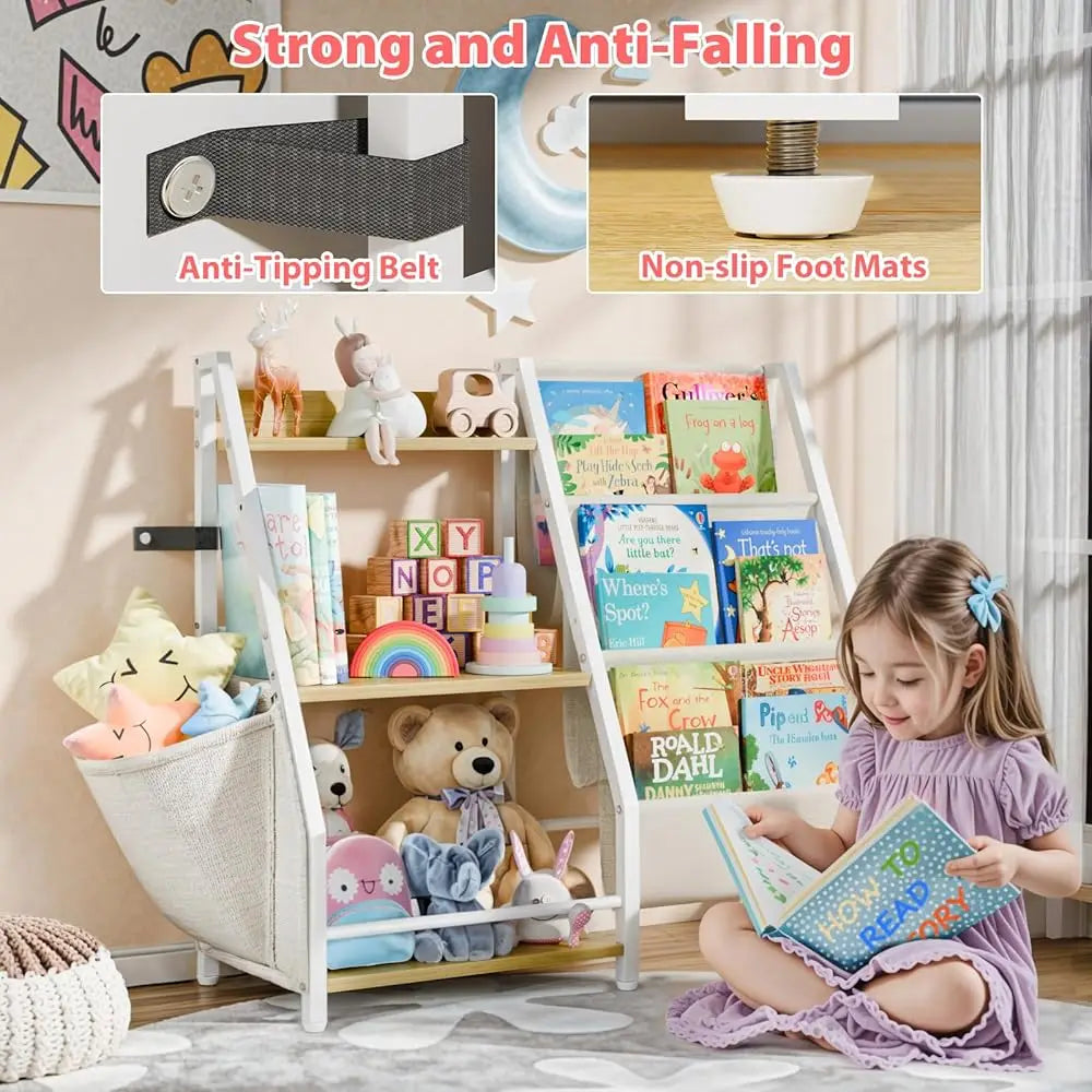 3-Tier Kids Bookshelf