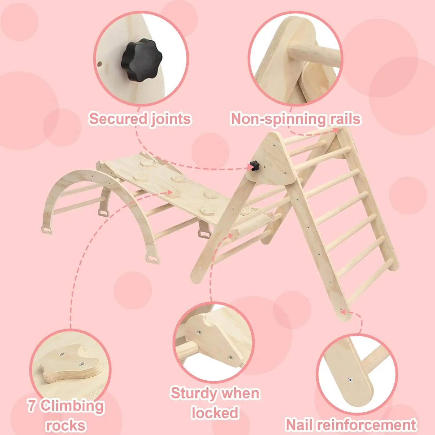 5-in-1 Pikler Triangle Set