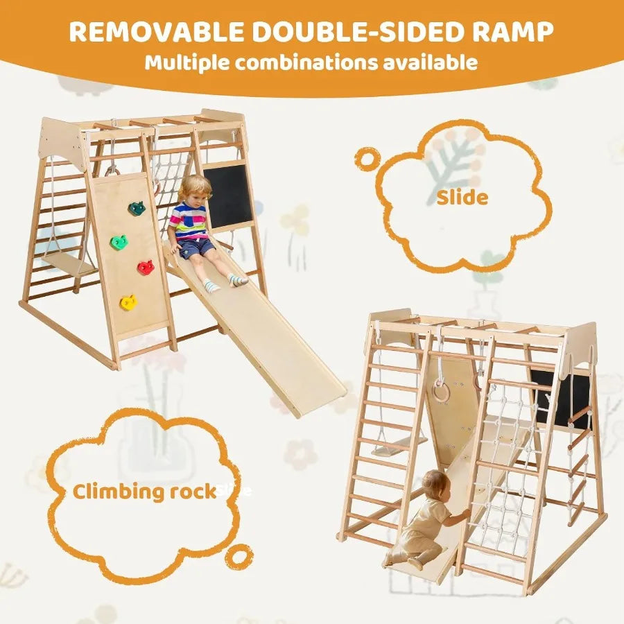 AdventurePark 7-in-1 Montessori Jungle Gym