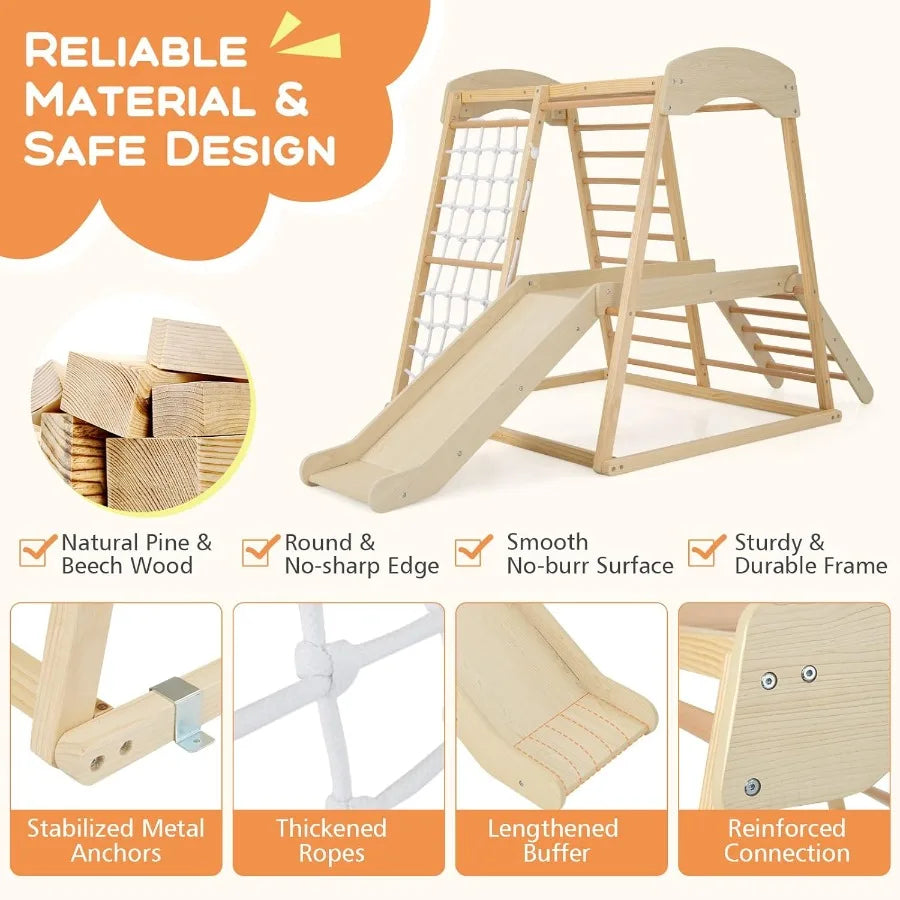 Indoor Jungle Gym Large 6-in-1