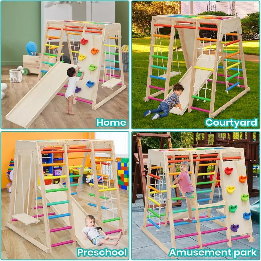 7-in-1 Pikler Indoor Playground