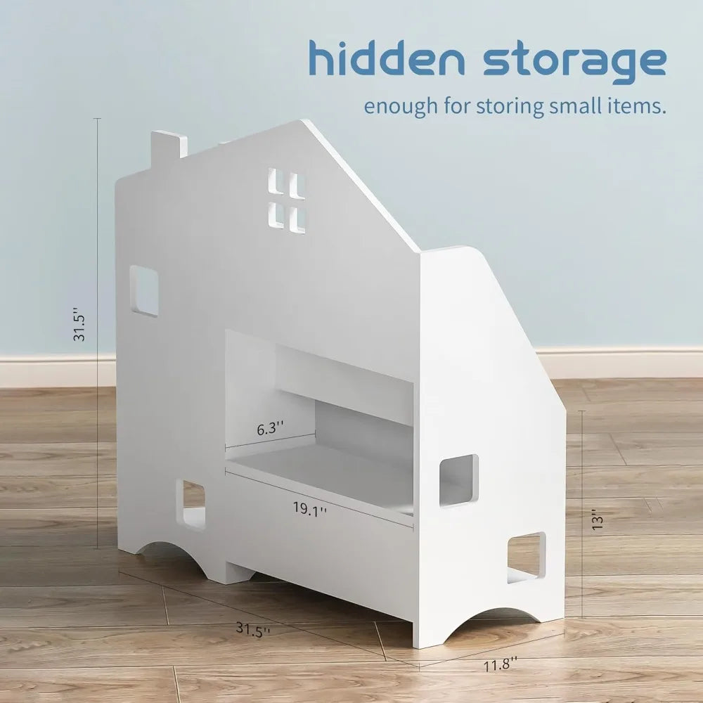 House-Shaped Kids Bookshelf