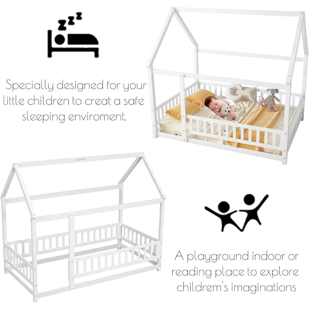 LittleHaven Montessori House Bed