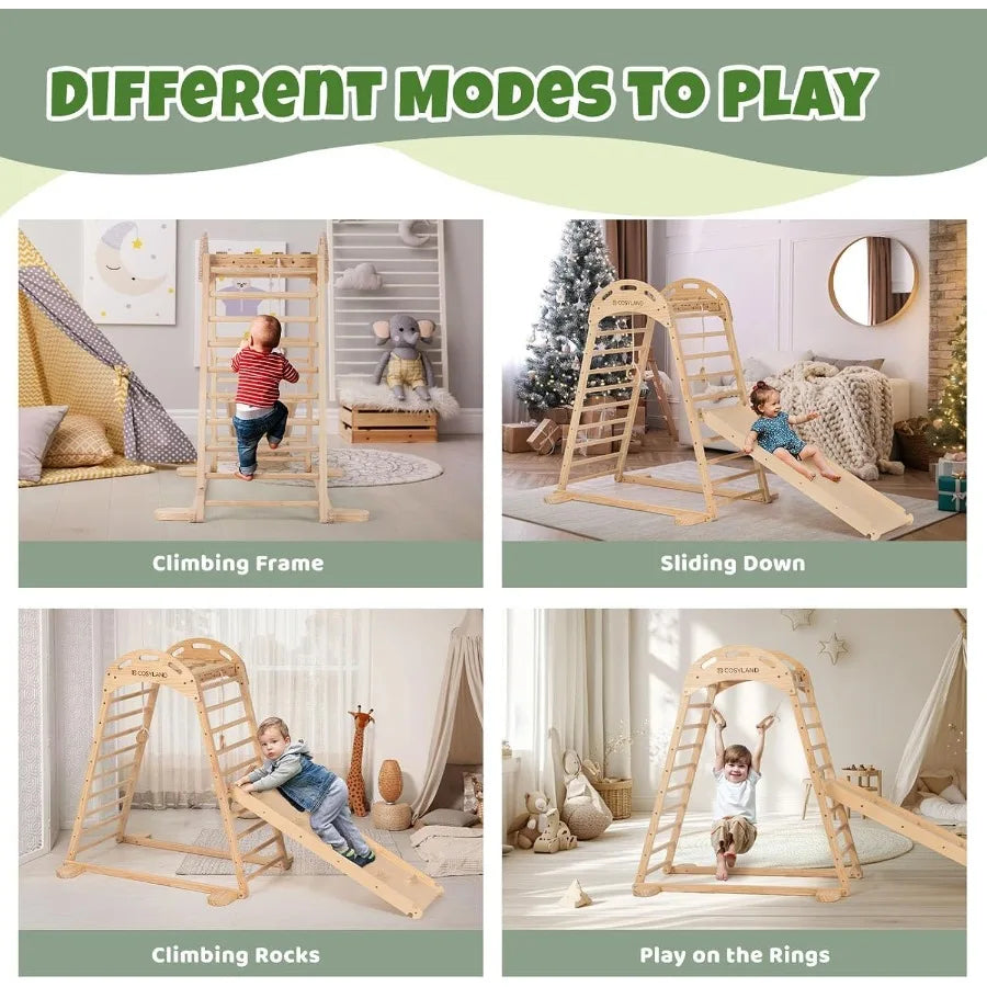 Indoor Wooden Playground