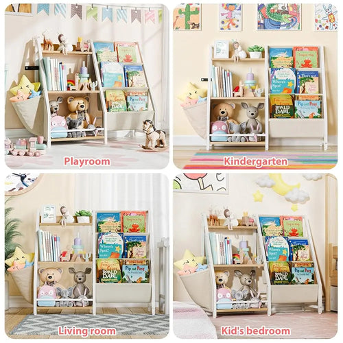 3-Tier Kids Bookshelf