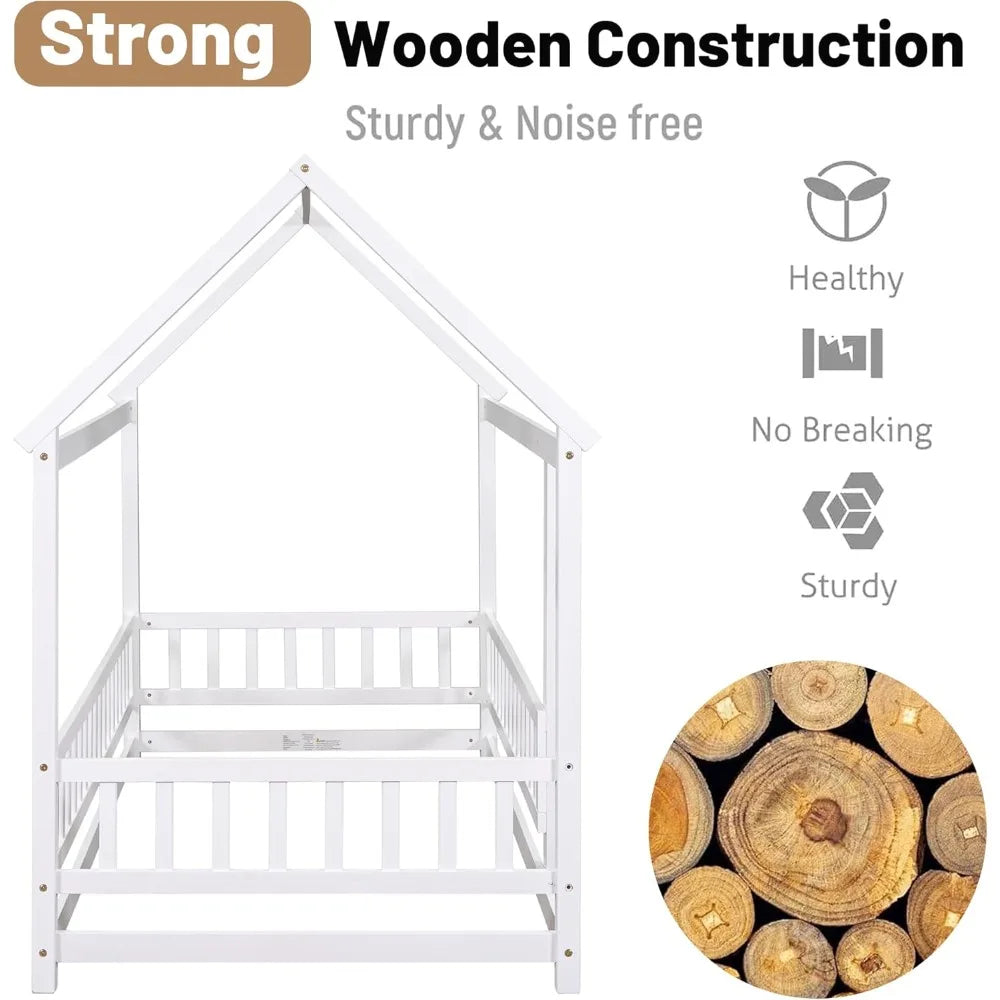 LittleHaven Montessori House Bed