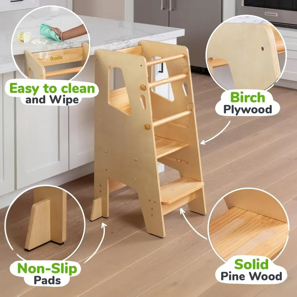 Customizable Toddler Standing Tower