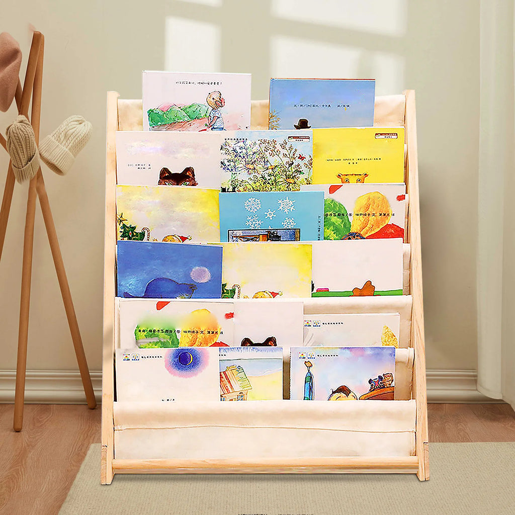 6-Tier Kids Bookshelf