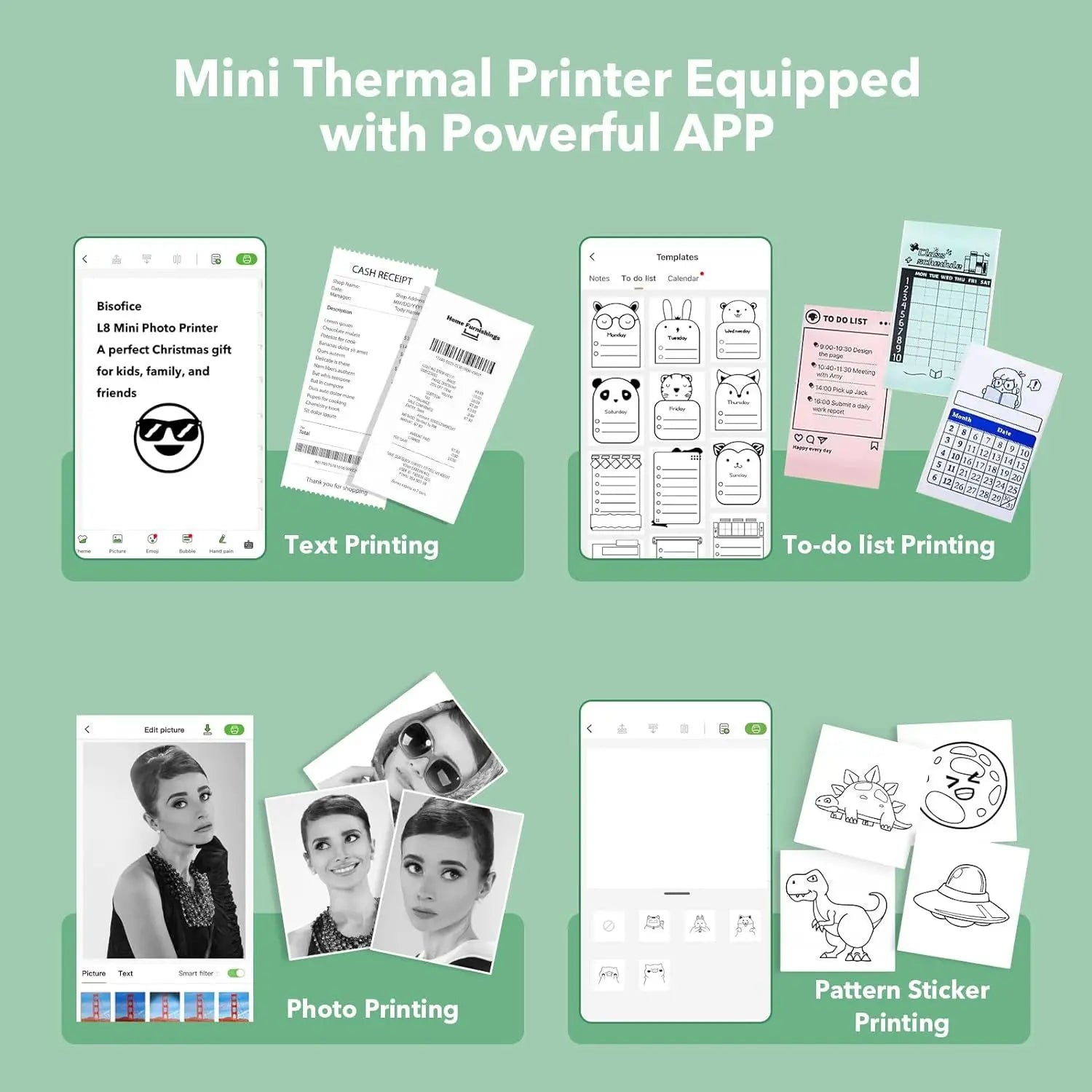Kids Pocket Printer — Wireless Mini Thermal Printer for Creative Learning