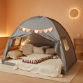 Twin Bed Tent Canopy Blackout Privacy PlayhouseKit-0