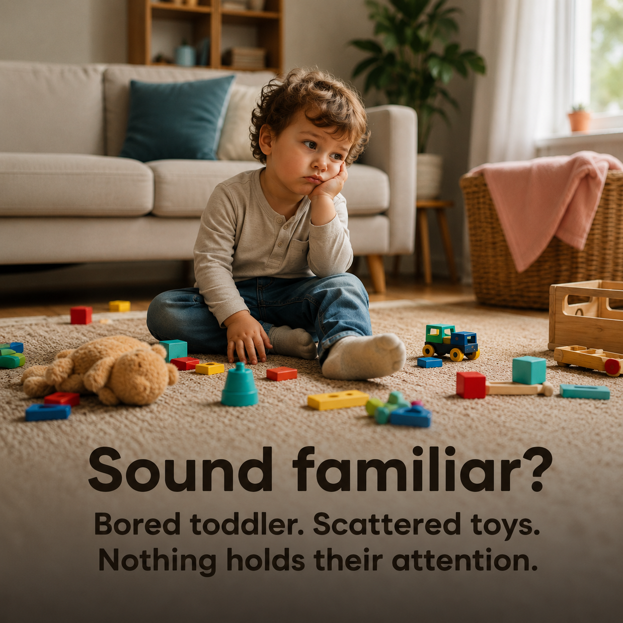 Wooden Peg Board Montessori Toy